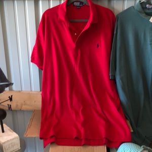 4 Polo Ralph Lauren XXL 2XL 3 button collars shirts Like new! One NWT